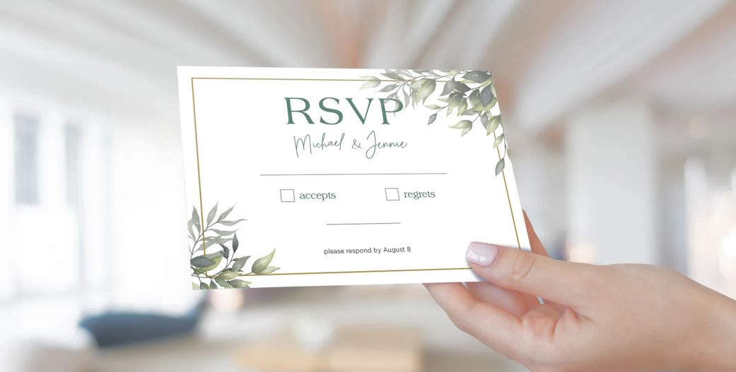 RSVP process for your guests